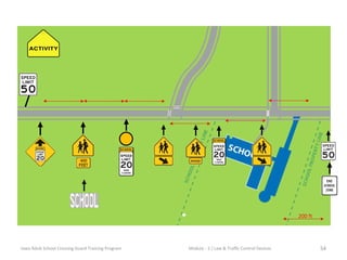 400 Iowa Adult School Crossing Guard Training Program Module - 2 / Law & Traffic Control Devices 200 ft 