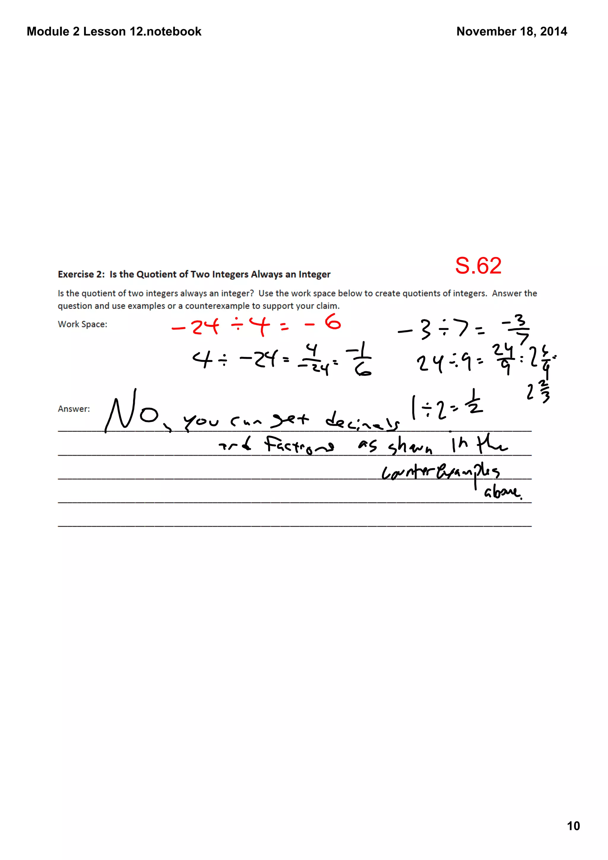 Module 2 Lesson 12.notebook 
November 18, 2014 
10 
S.62 
 