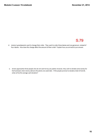 Module 2 Lesson 15.notebook 
November 21, 2014 
16 
S.79 
 