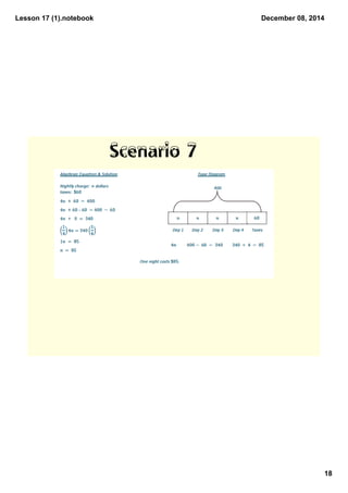 Lesson 17 (1).notebook 
December 08, 2014 
18 
Scenario 7 
 