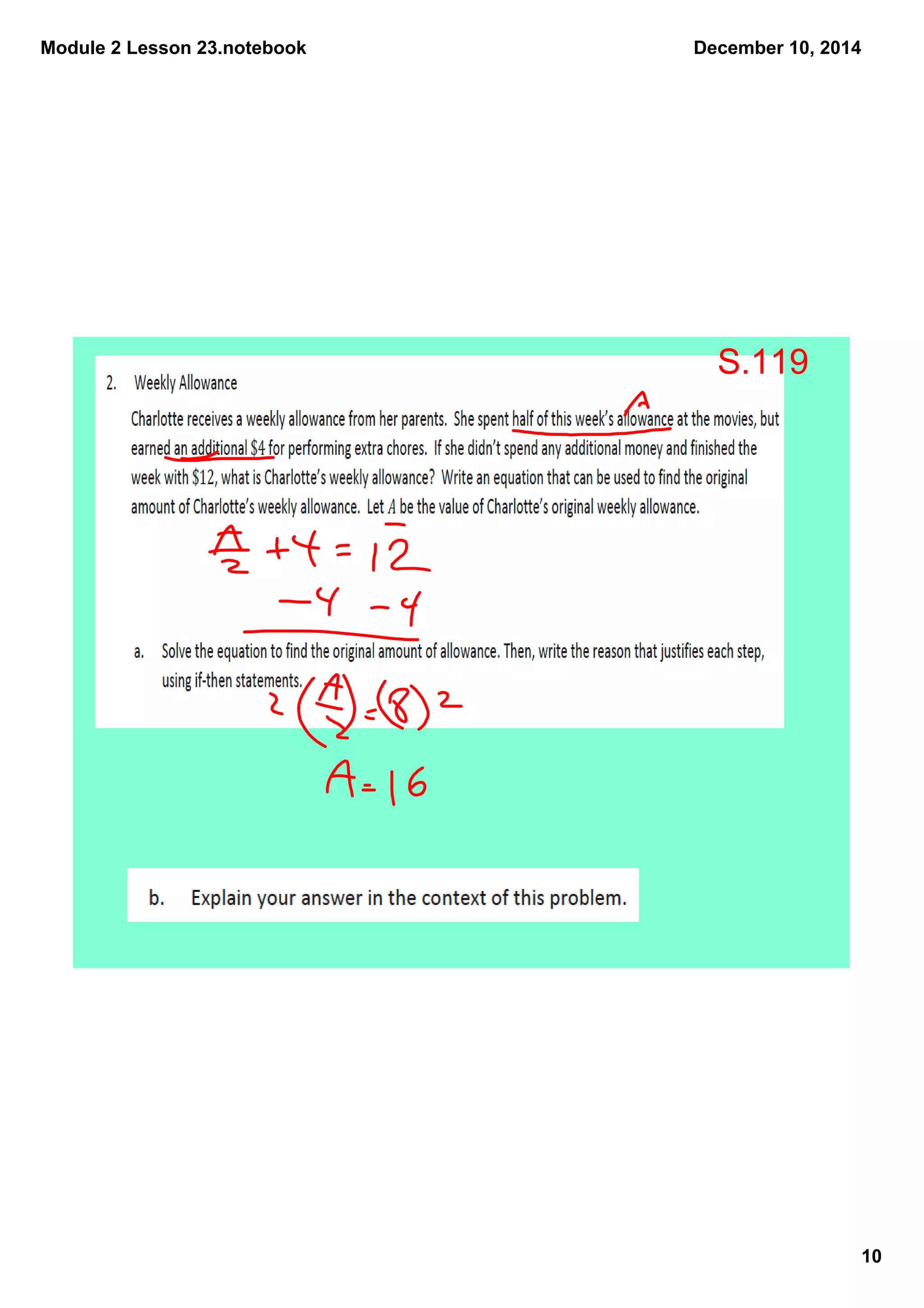 Module 2 Lesson 23.notebook 
December 10, 2014 
10 
S.119 
 