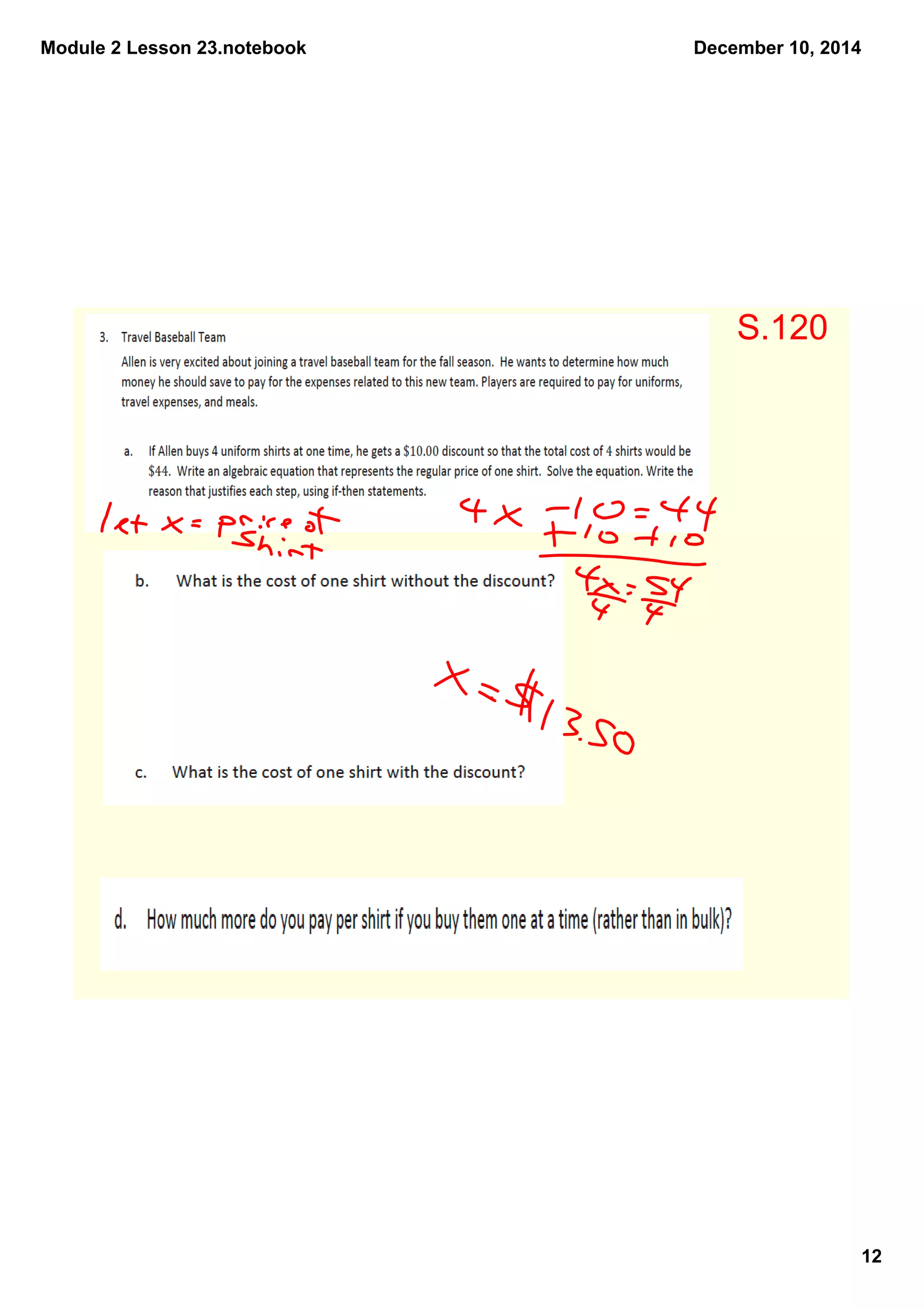 Module 2 Lesson 23.notebook 
December 10, 2014 
12 
S.120 
 