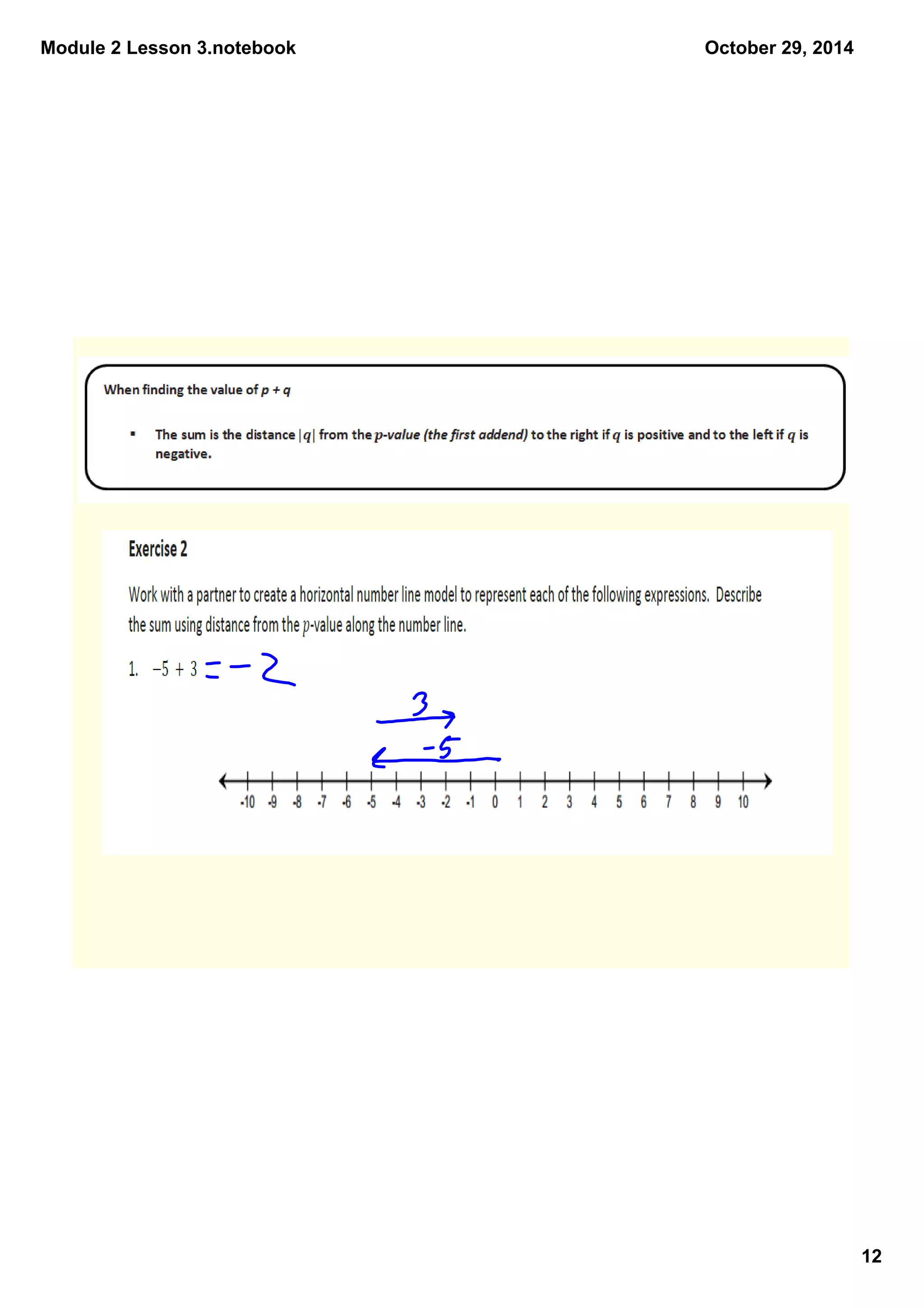 Module 2 Lesson 3.notebook
12
October 29, 2014