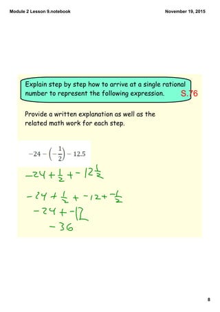 Module 2 lesson 9 | PDF
