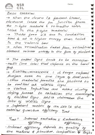 Module2 Electronic Devices: optoelectronic Devices Notes by Manjula K ...