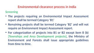 Comprehensive Guide to Environmental Clearance Process and Terms of ...