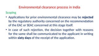 Comprehensive Guide to Environmental Clearance Process and Terms of ...