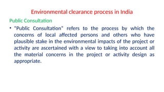 Comprehensive Guide to Environmental Clearance Process and Terms of ...