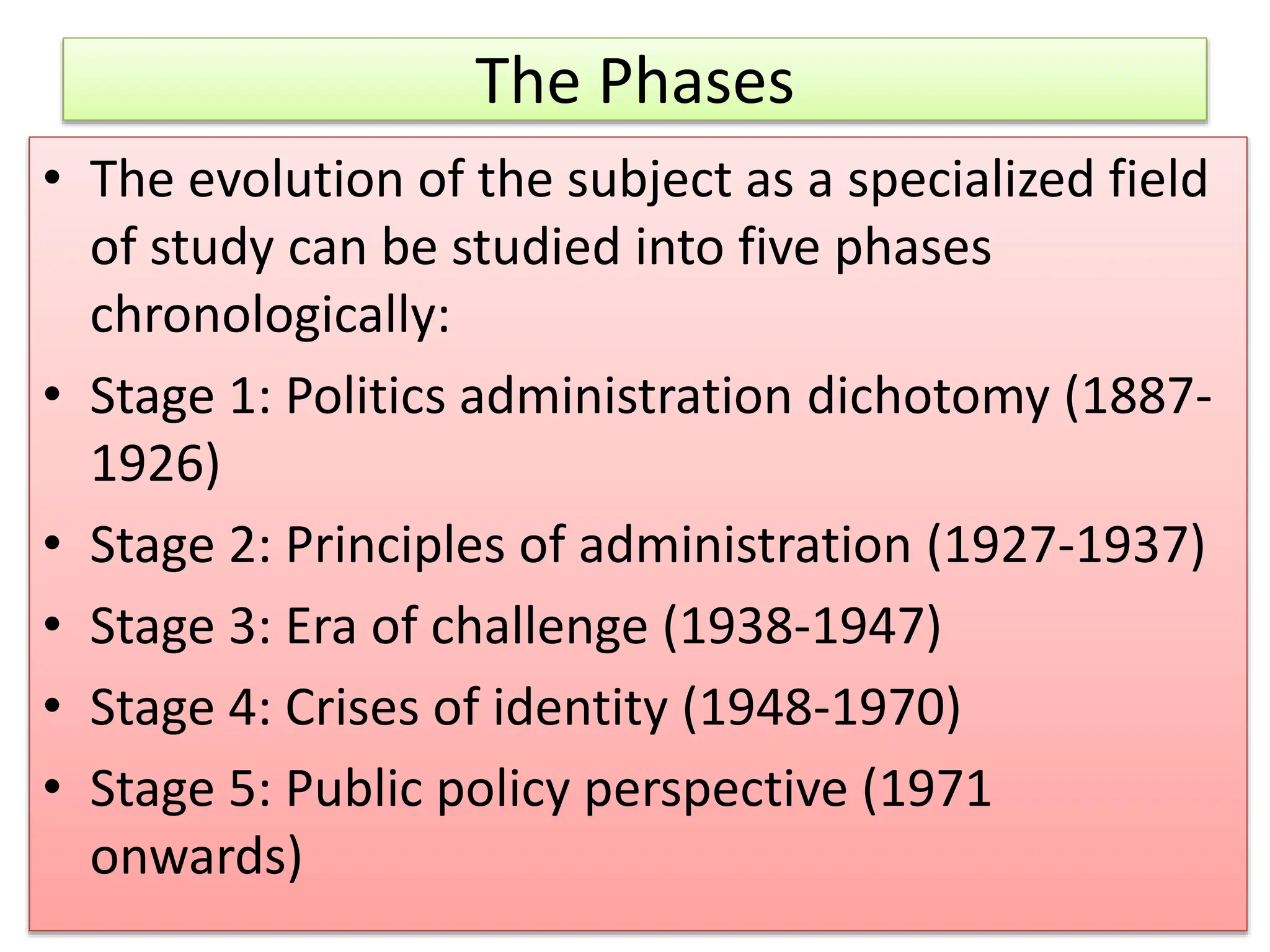 Evolution of Public Administration in Indian Context | PPTX