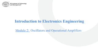 electronics engineering module 1 ppt engineering | PPTX