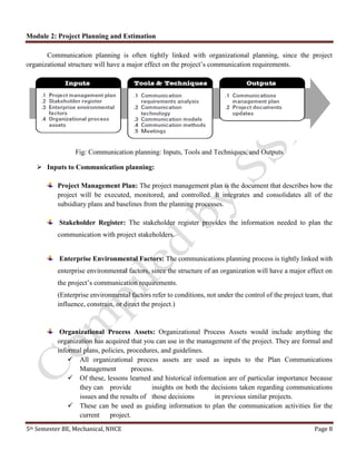 Project Planning and Estimation | PDF