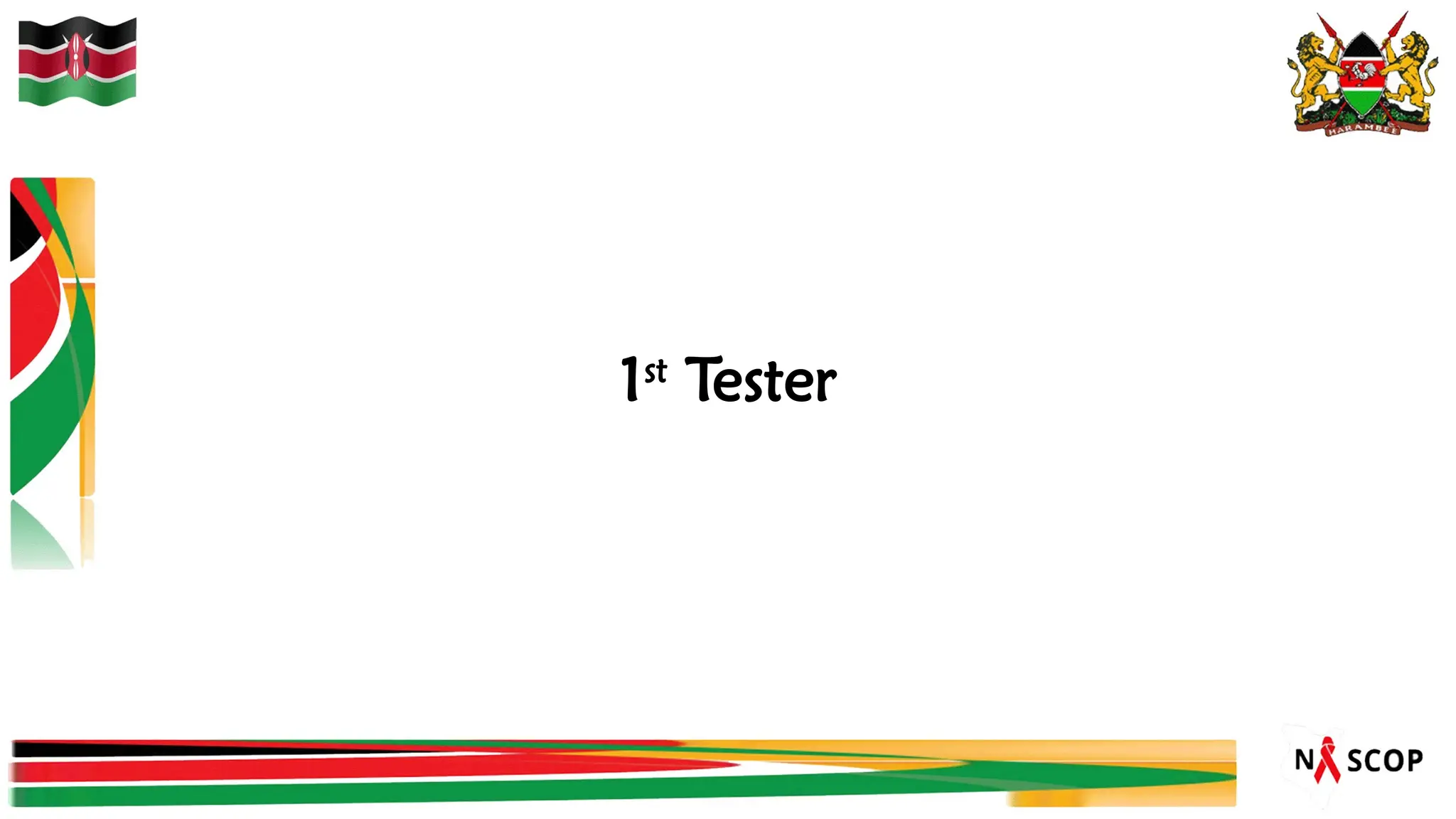 1st
Tester
 