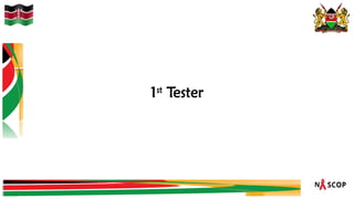 1st
Tester
 
