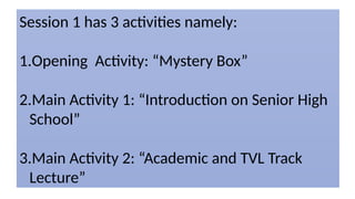 Module 2 Session 1 Career Guidance program presentation power point | PPTX