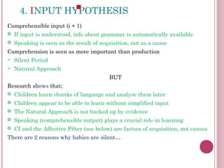 CTS-Academic: Module 2 session 2 theories of language learning | PPT