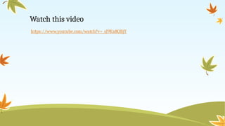 Watch this video
https://www.youtube.com/watch?v=_sJ9Kx8QBjY
 