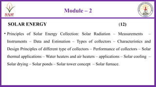 Module 2, Solar Energy and a- Final.pptx