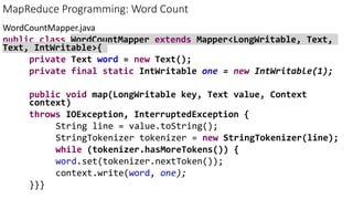 Hadoop MapReduce framework - Module 3 | PPTX | Programming Languages ...