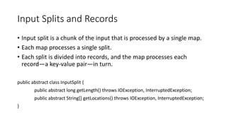 Hadoop MapReduce framework - Module 3 | PPTX