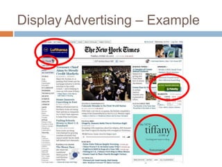 Display Advertising – Example
 