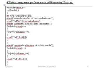 Est 3 Programming EST 102 Programming in C | PPTX