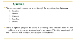 module 3 BTECH FIRST YEAR ATP APJ KTU PYTHON | PPTX