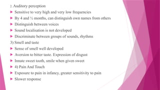 DEVELOPMENT IN INFANCY AND TODDLERHOOD | PPTX