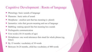DEVELOPMENT IN INFANCY AND TODDLERHOOD | PPTX
