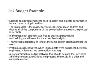satellite communication using link .ppt