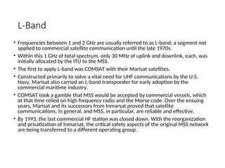 satellite communication using link .ppt