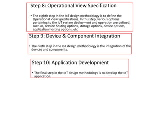 Comprehensive 10-Step IoT Platform Design Methodology Based on Arshdeep ...