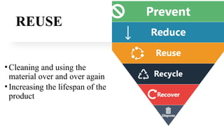 Waste generation rates and source reduction | PPTX
