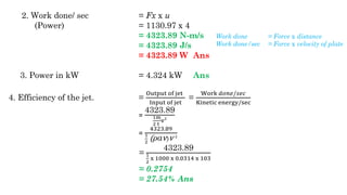 Impact of jet fluid hydraulics and machinery | PDF