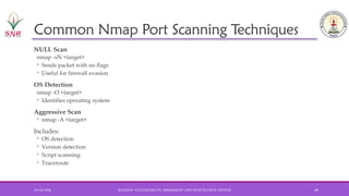 Vulnerability Assessment and Penetration Testing | PPTX