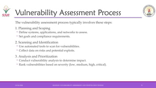Vulnerability Assessment and Penetration Testing | PPTX