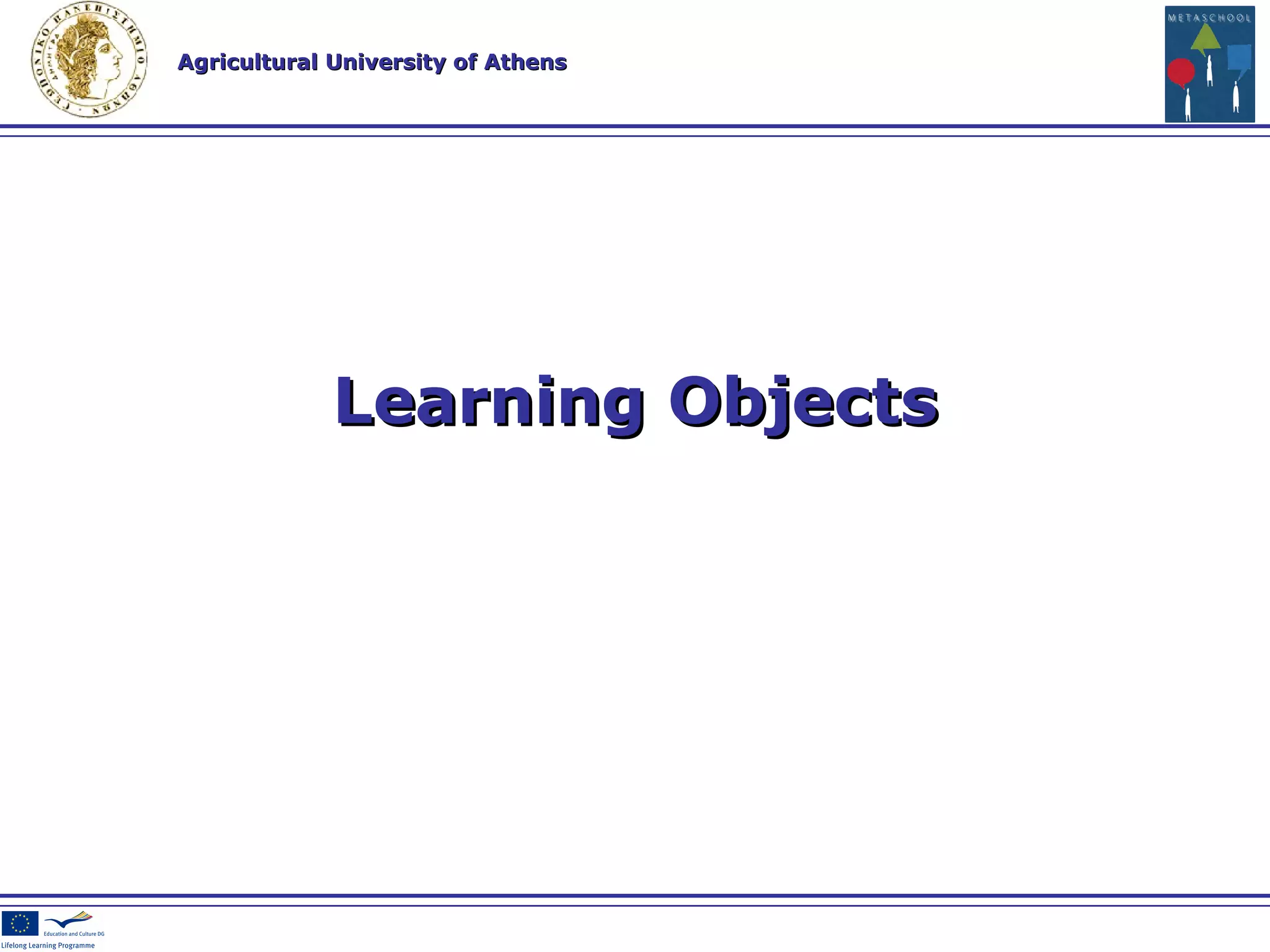 Learning Objects 