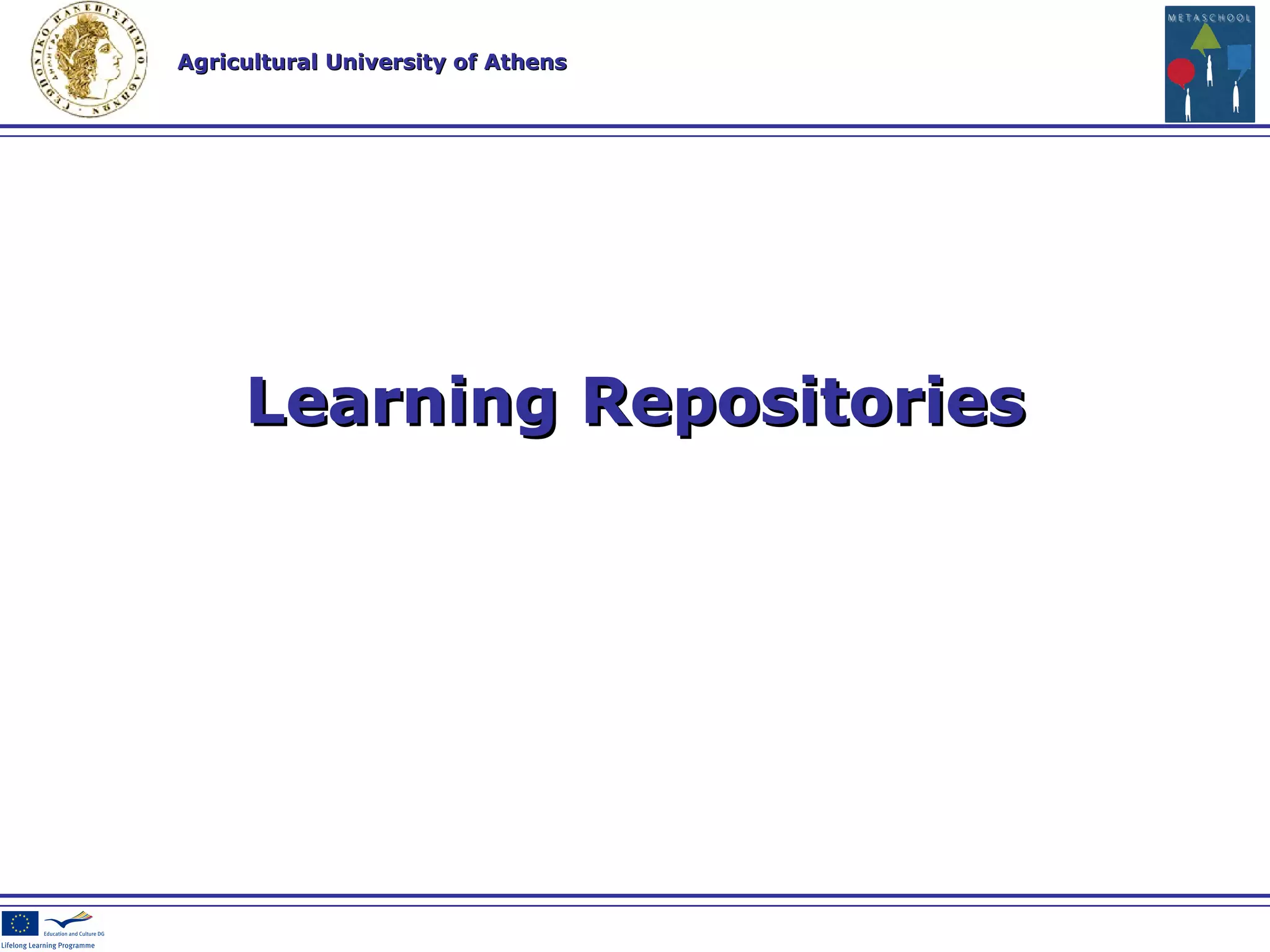 Learning Repositories 