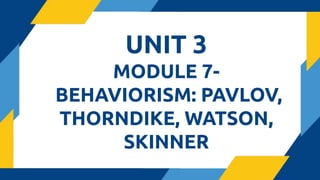 MODULE 3- BEHAVIORIST PERSPECTIVE.pptx.pdf