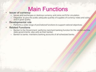Central Banking System | PPTX
