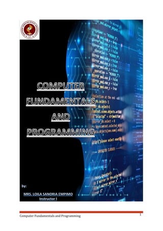 Computer Fundamentals and Programming 1
`
-
 