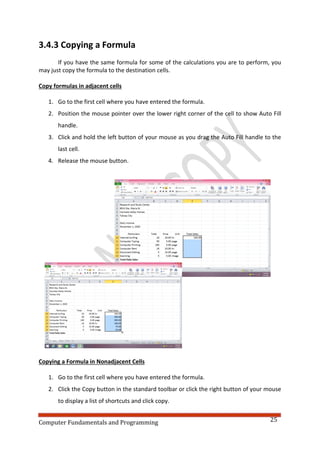 Module 3 comp 312 - computer fundamentals and programming | PDF