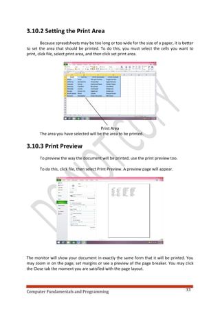 Module 3 comp 312 - computer fundamentals and programming | PDF