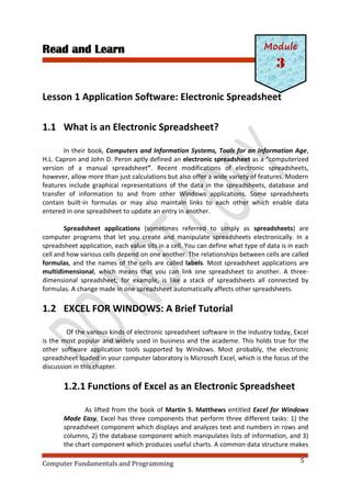 Module 3 comp 312 - computer fundamentals and programming | PDF