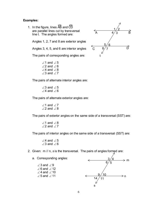 Module 3 geometric relations