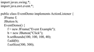 Module3-Introducing Swing.pptx- Here’s a simple and effective ...