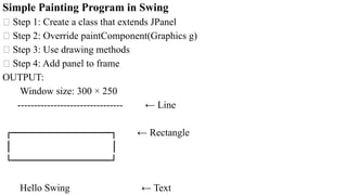 Module3-Introducing Swing.pptx- Here’s a simple and effective ...