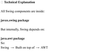Module3-Introducing Swing.pptx- Here’s a simple and effective ...