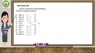 Module 3 lesson 1- unit and recipe conversion | PPTX | Physics | Science