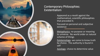 Module 3 The Major Philosophies - Chapter 3
