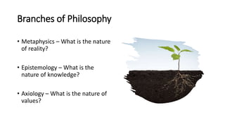 Module 3 The Major Philosophies - Chapter 3